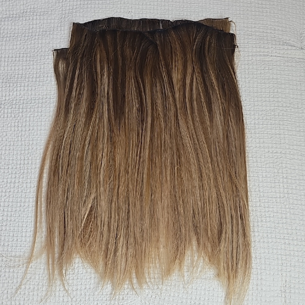 Human Hair Clip on Extensions for Women  8 Pieces Clip in 100% Human.